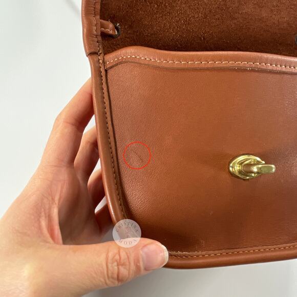 NEW Vintage Coach Everett Bag 9934 British Tan USA 1994 - Picture 7 of 10